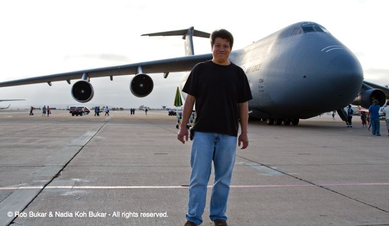 C-5 Galaxy & Andy