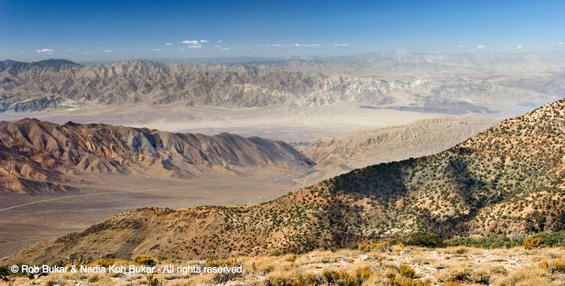 Death Valley - Wild Rose Peak (East View)