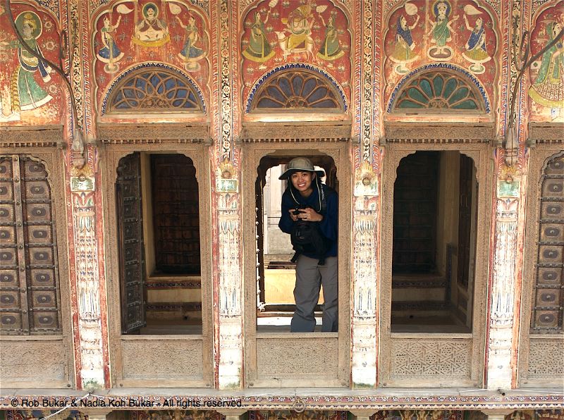 Nadia in a Haveli, Shekhawati