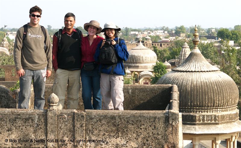 Matt, Sunil, Sharon, and Nadia, Shekhawati