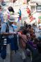 Rob giving out gajak to the homeless on the holiday of Lohri, Udaipur