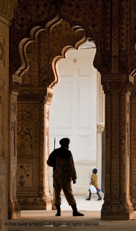 Sikh Soldier, Red Fort, Delhi