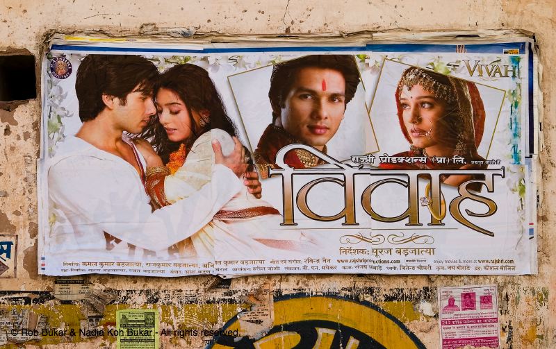 Bollywood Movie Poster (We watched this movie), Shekhawati