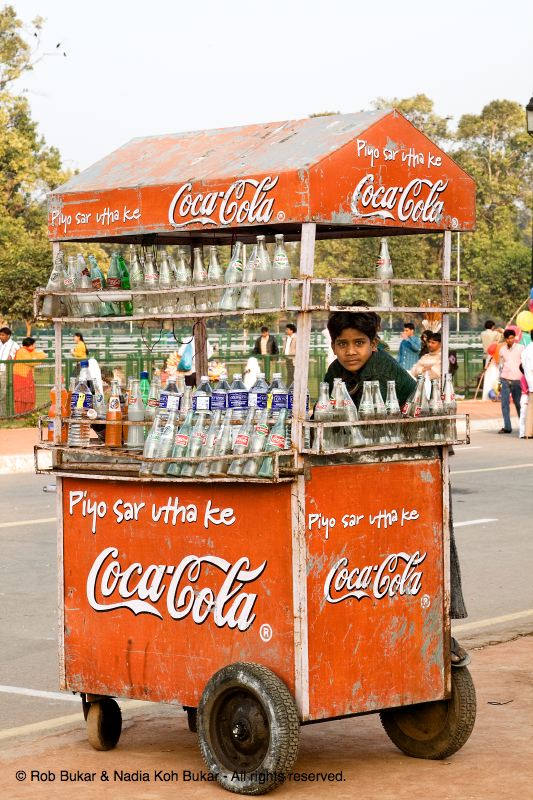 Soda Vendor, India Gate, Delhi