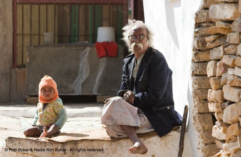 Man and Boy,  Jaisalmer