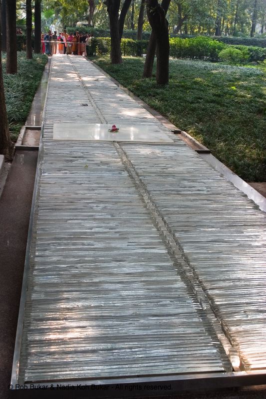 Memorial at Site of Indira Gandhi's Assassination, Delhi