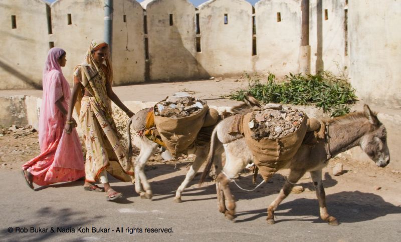 Transporting Rocks, Udaipur