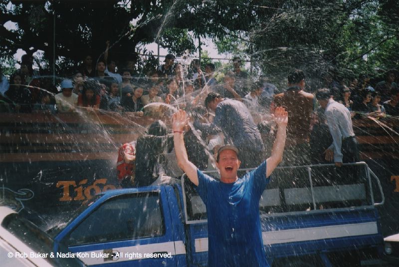 Adam, Water Festival, Yangon (Rangoon)