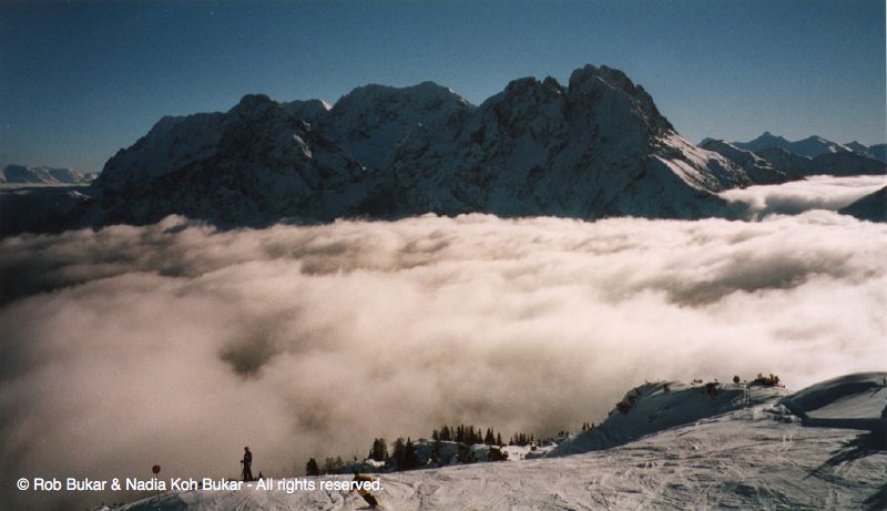 Boarding on The Alps