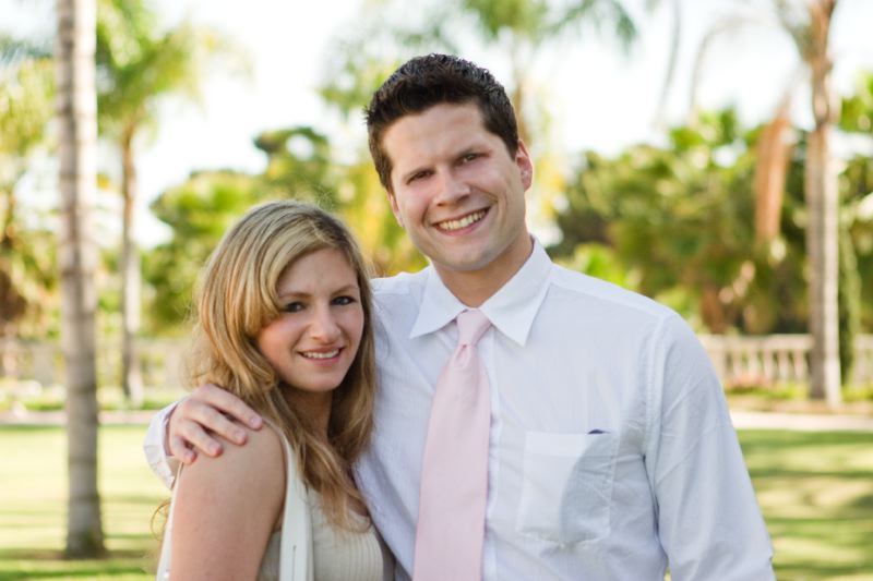 Chris and Dana Arrive