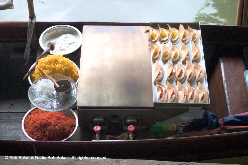 Food at Floating Market