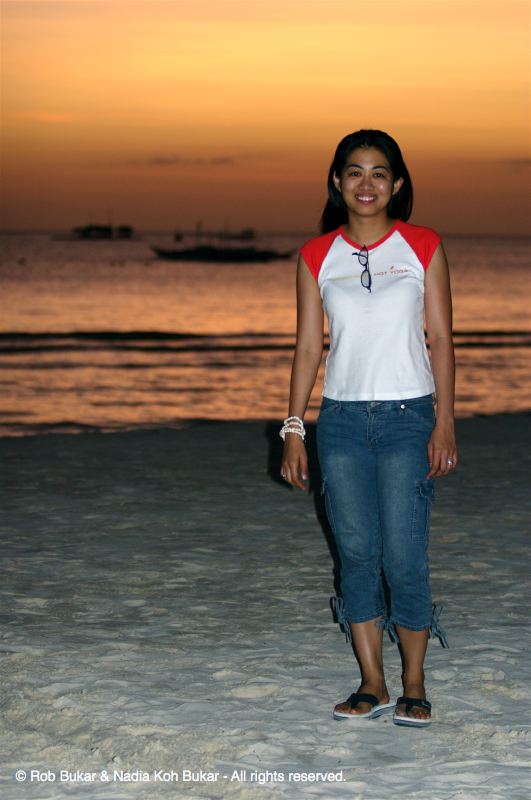 Nadia, Sunset
