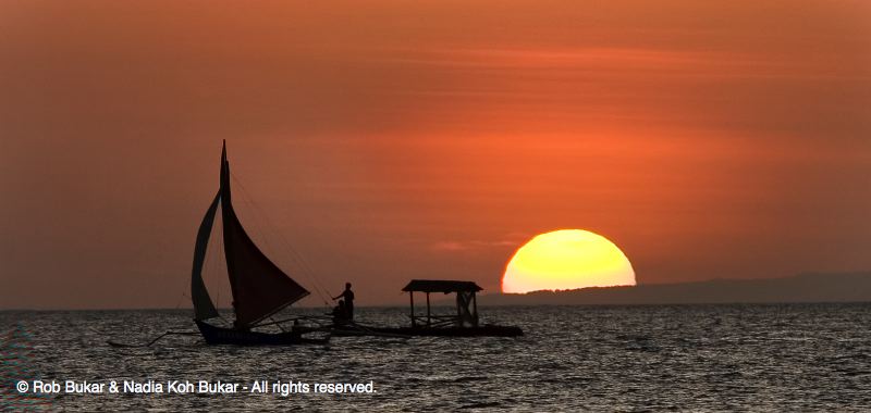 Boracay Sunset Silouette #3