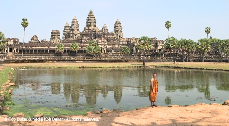 Monk, Angkor Wat