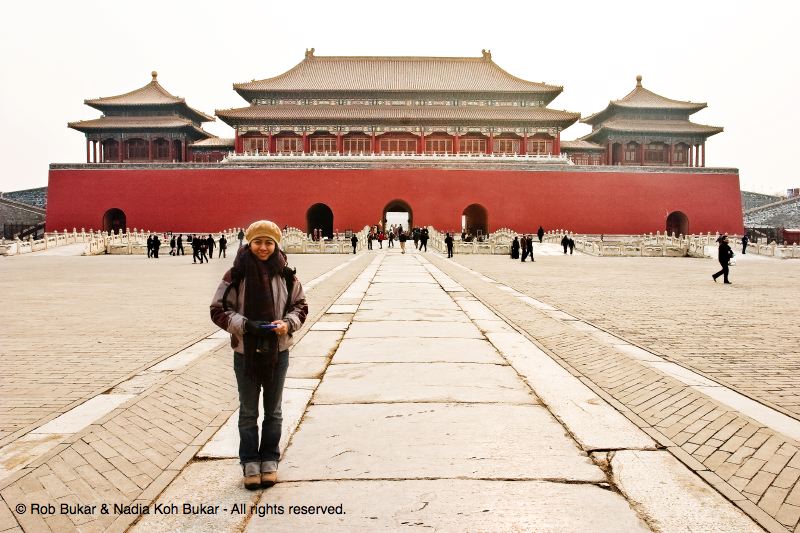 Nadia in Forbidden City
