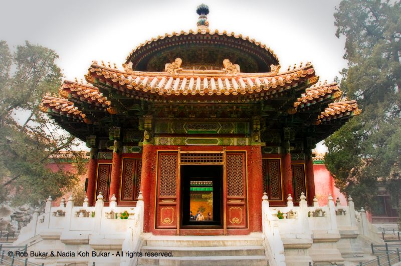 Garden Area of The Forbidden City