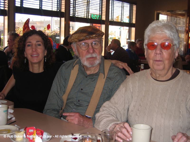 Julie, Dad and Mom