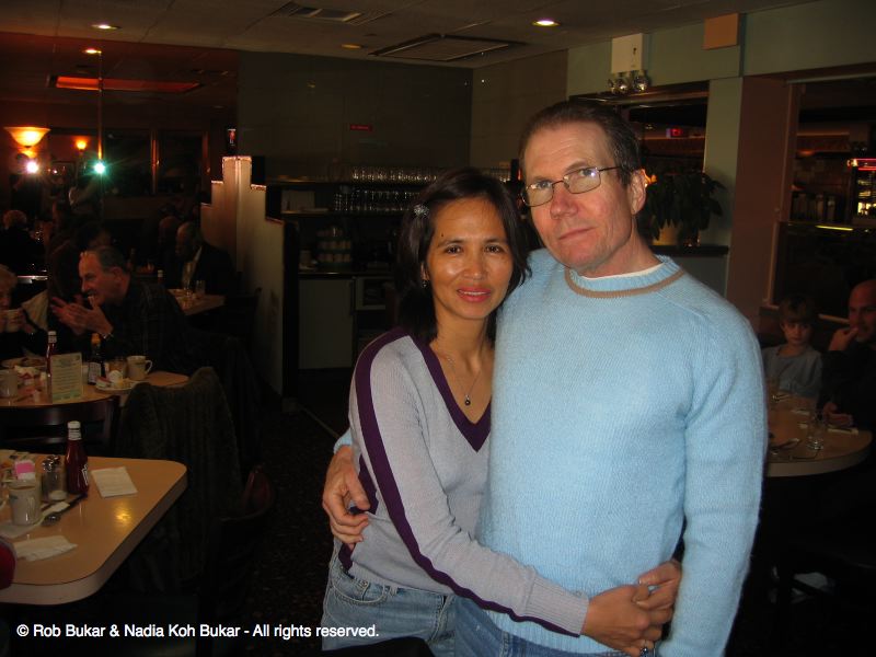 Mom and John