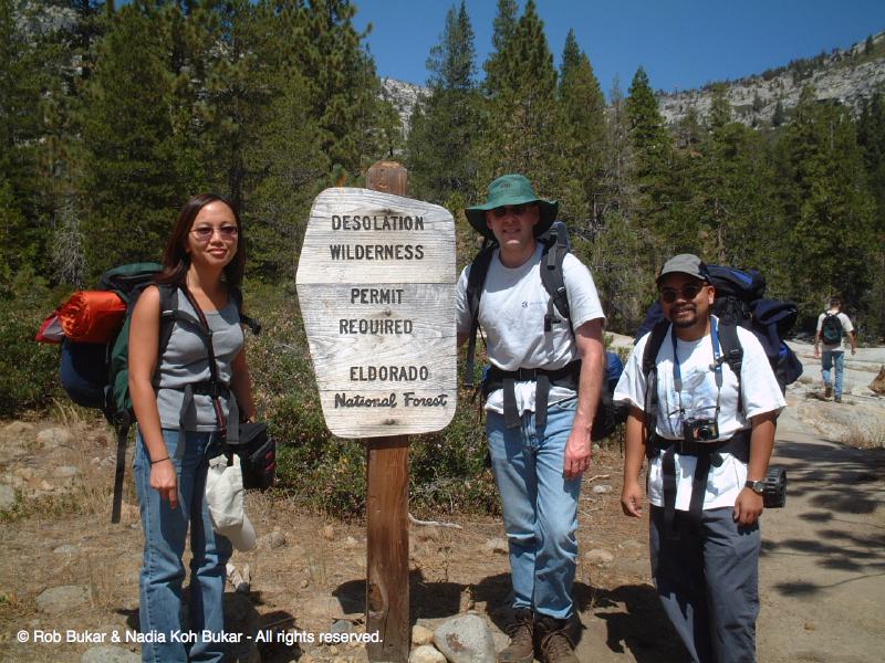 Entering Desolation Wilderness (Near Lake Tahoe, CA)