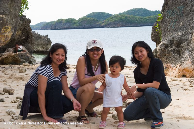 Tita Edna, Nadia, Nicole, Janice