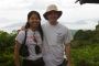 Nadia and Rob at Taal Volcano