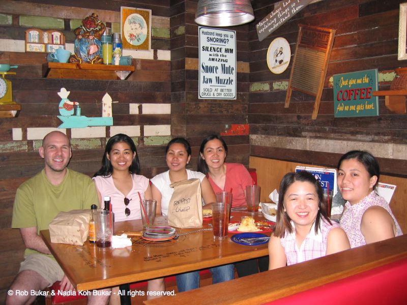 Rob, Nadia, Margie, Sheila, Pia, Arlyn