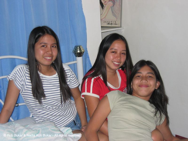 Thetis, Dianne, and Laura