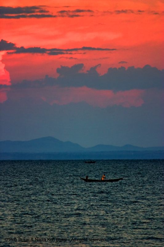 Speke Bay, Lake Victoria, Sunset