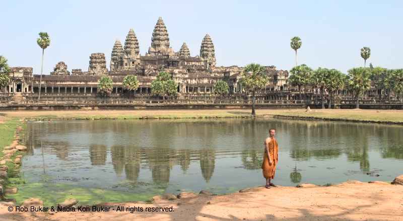 Monk, Angkor Wat