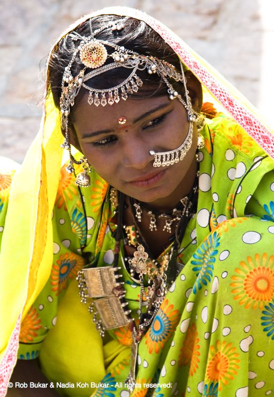 Vendor Inside  Jaisalmer Fort