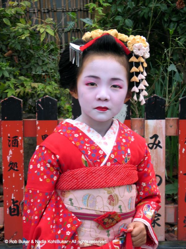 Apprentice Geisha, Kyoto, Japan