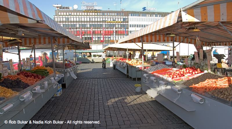 Market Square, Downtown Turku