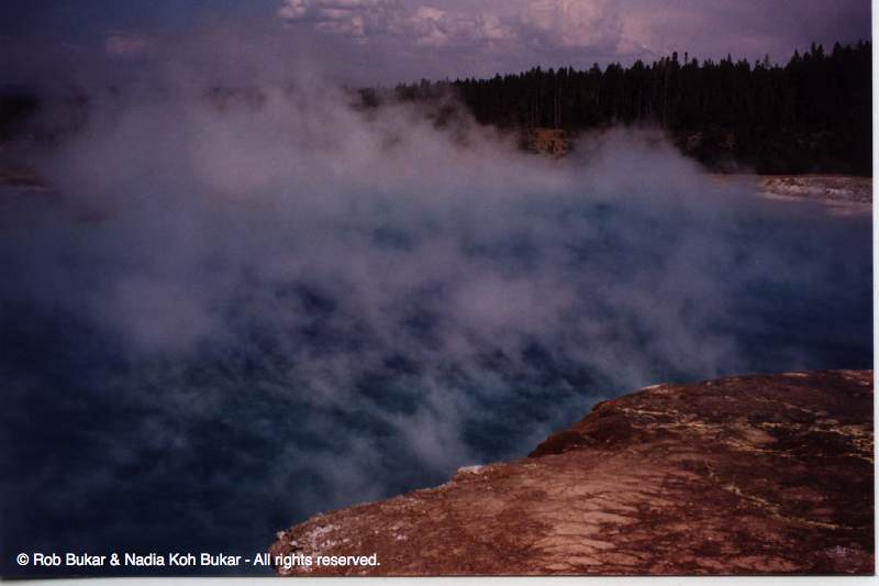 Steaming Hot Springs