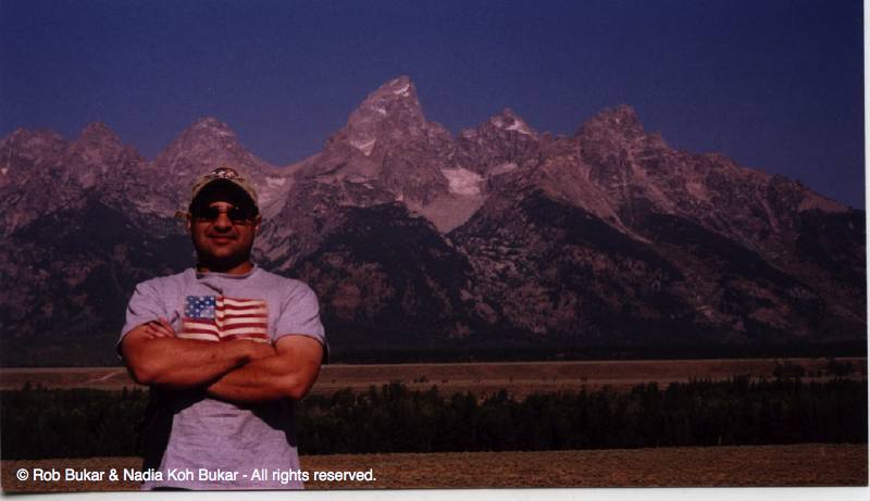 Adam at The Grand Tetons
