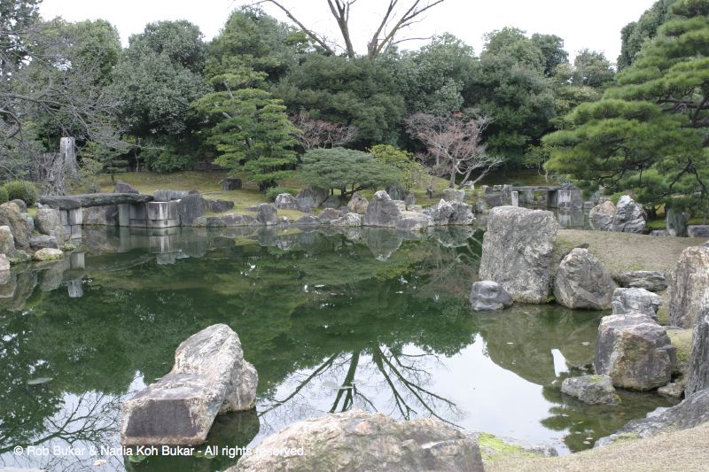 Rock Garden, Nijo Castle, Kyoto