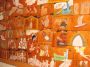 The wall at restaraunt in Gion