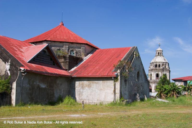 San Guillermo buried by Pinatubo Volcano 