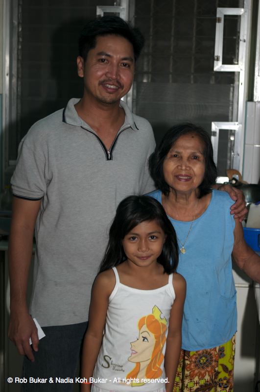 Kuya Raul, Abby, and Apo
