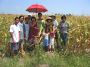 With Family on Farm