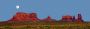 Moon Rising, Mars Following, Monument Valley