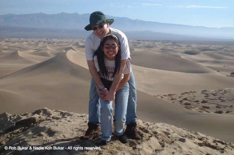 Rob and Nadia, Death Valley