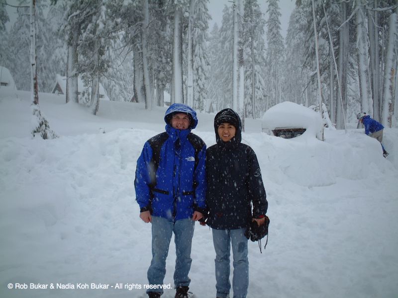 Rob and Nadia, Crater Lake, OR