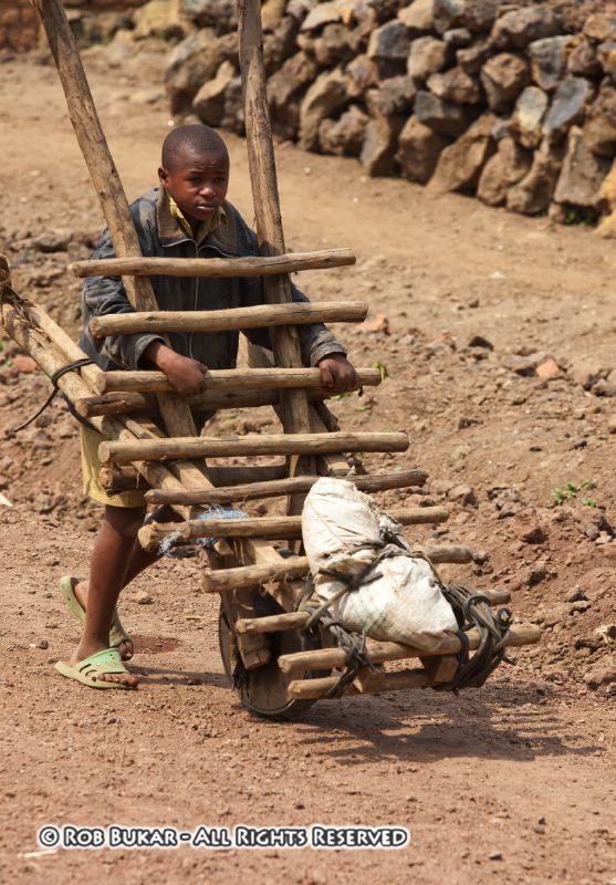 Boy with Cart
