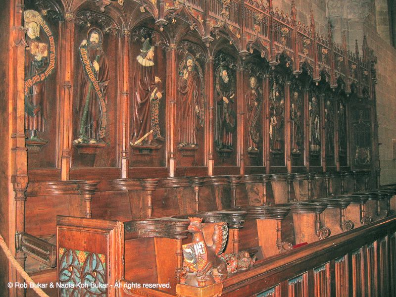 Inside church, Saint Germain Church, Geneva