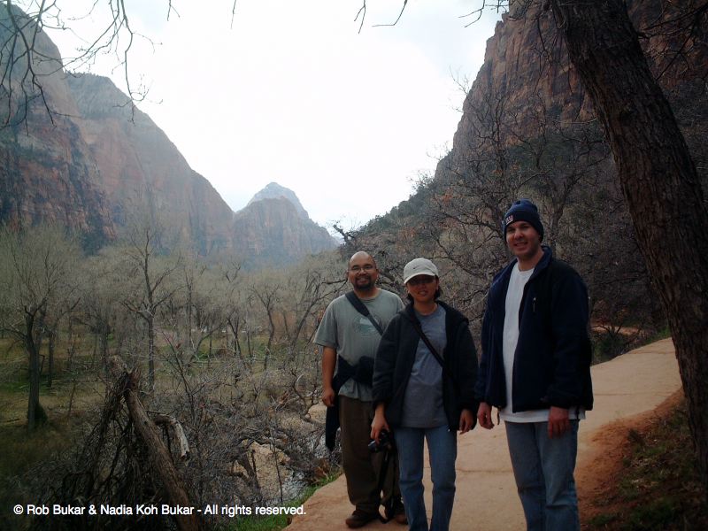 Jean, Liza, Rob, Zion National Park