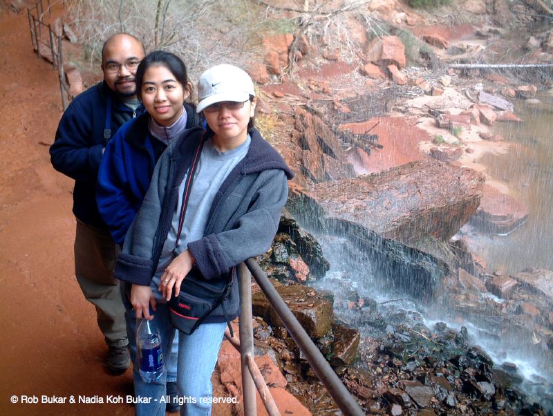 Jean, Nadia, Liza, Zion National Park