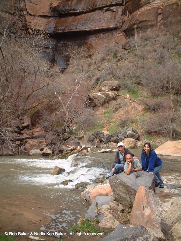 Liza, Jean, Nadia, Zion National Park