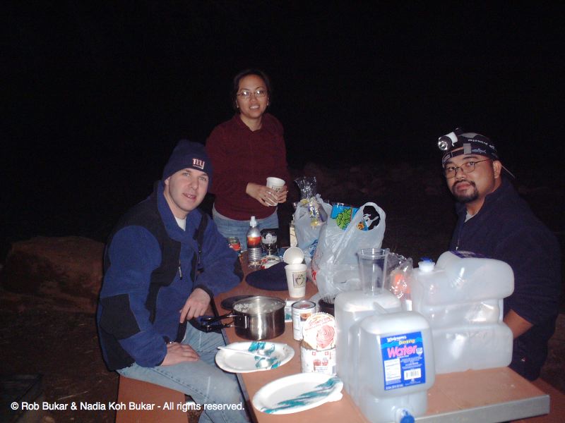 Dinner Time, Zion National Park 