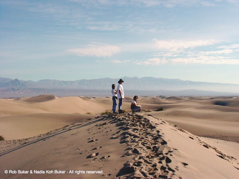 Nadia, Rob, Liza, Death Valley, CA