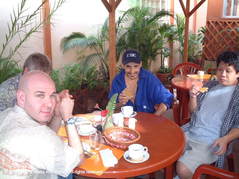 Lunch in San Jose with Rob, Kayvan, and Andy